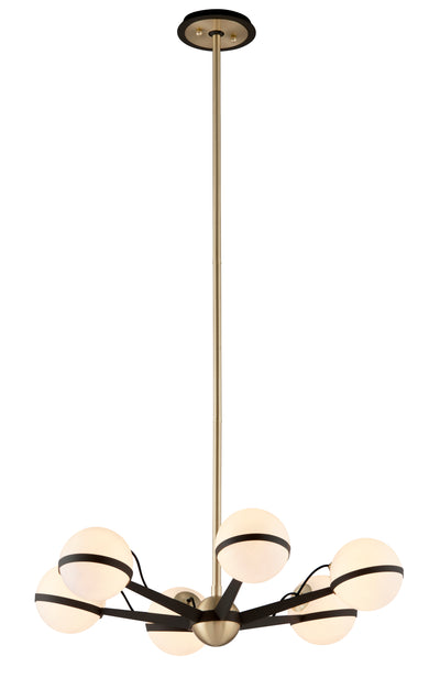Ace 6 Light Chandelier Small