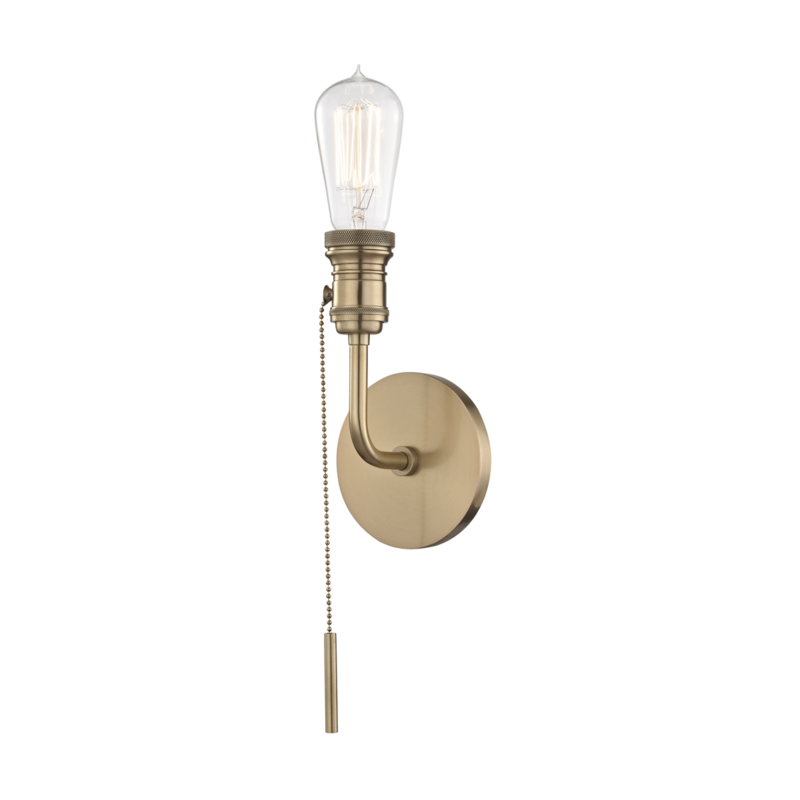 LEXI 1 LIGHT WALL SCONCE