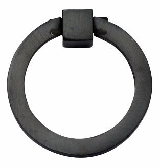 3 Inch Mission Style Solid Brass Drawer Ring Pull (Oil Rubbed Bronze)