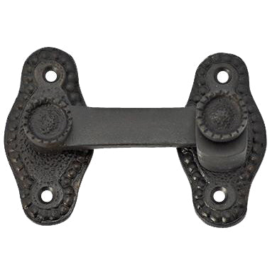 3 Inch Solid Brass Victorian Style Cabinet Latch (Oil Rubbed Bronze Finish)