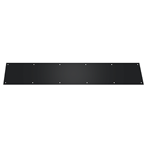 6 Inch Deltana Stainless Steel Kick Plate (Several Finish Options)