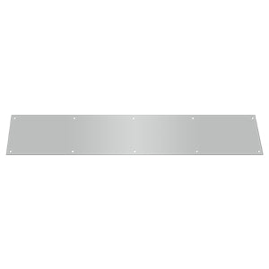 6 Inch Deltana Stainless Steel Kick Plate (Several Finish Options)