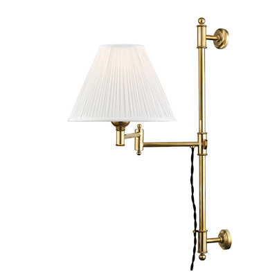 Classic No.1 1 Light Adjustable Wall Sconce