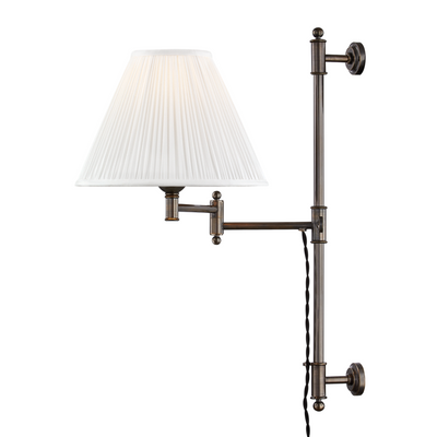 Classic No.1 1 LIGHT ADJUSTABLE WALL SCONCE