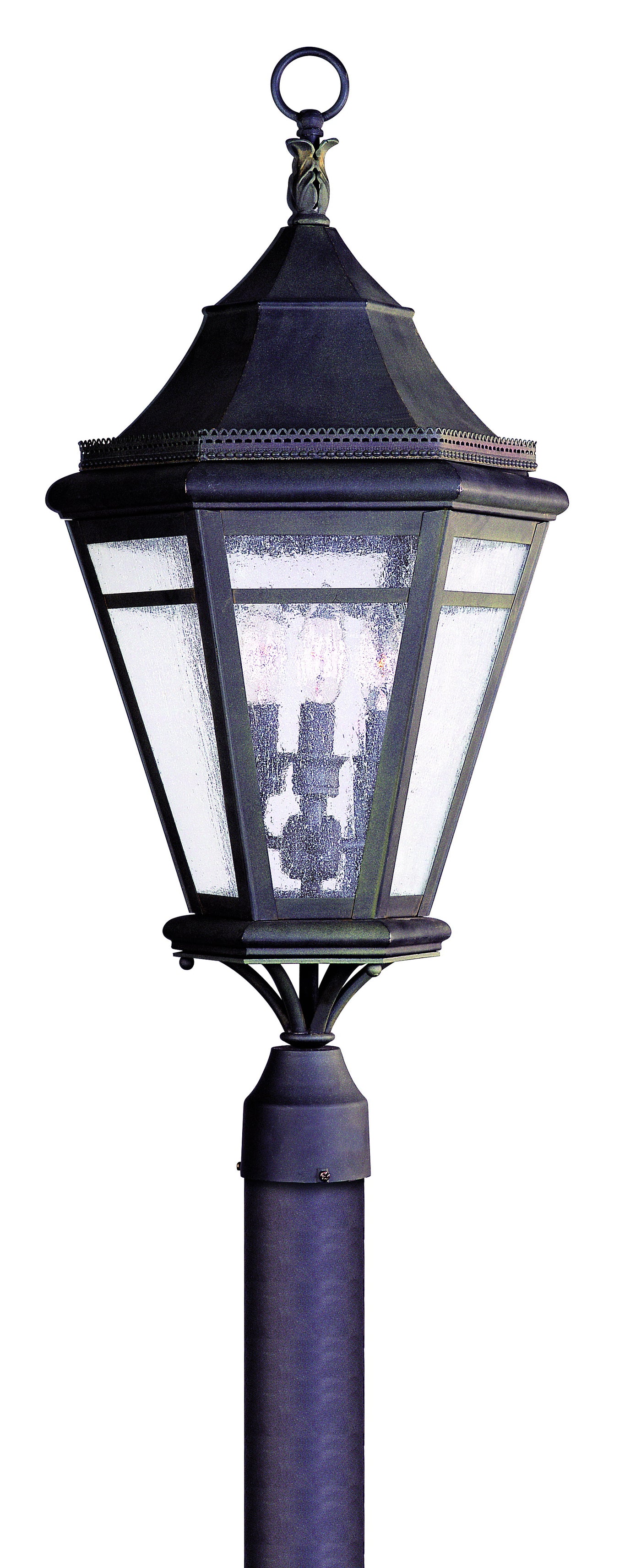 Morgan Hill 3 Light Post Lantern Large