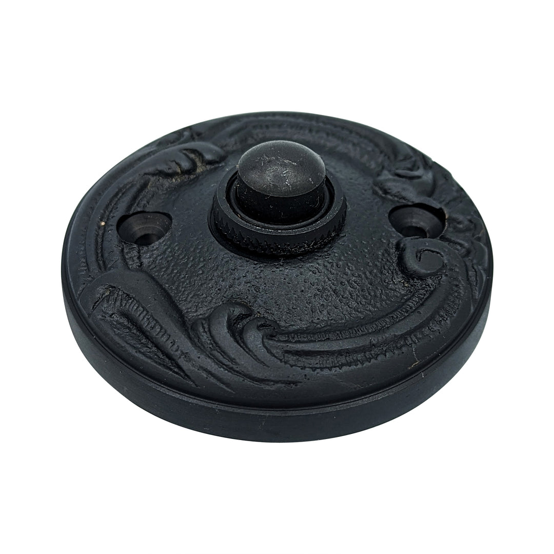 Lafayette Swirl Style Door Bell Push Button (Oil Rubbed Bronze Finish) COPPER MOUNTAIN HARDWARE