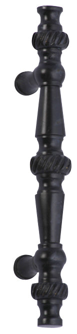 5 Inch Overall (3 Inch c-c) Solid Brass Georgian Roped Style Pull (Oil Rubbed Bronze Finish)