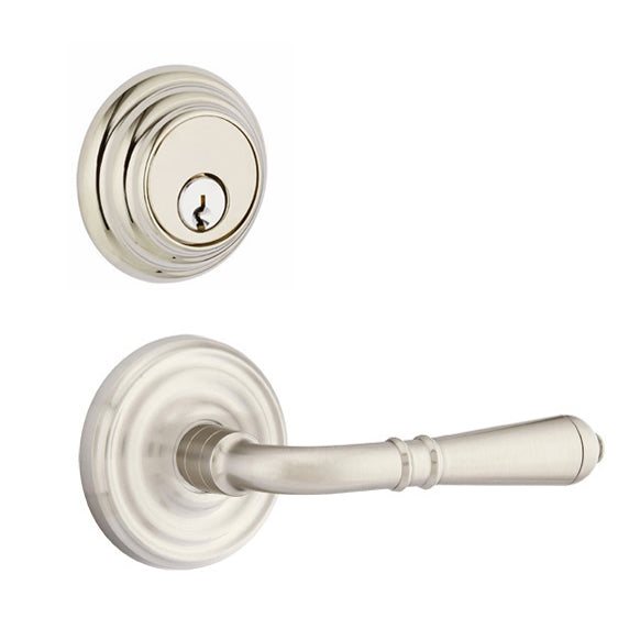 EMTEK Emtek Regular Low Profile Entryway Set with Turino Lever (Several Finishes Available)