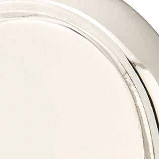 1 1/4 Inch Clear Crystal Glass Deco Cabinet & Furniture Knob EMTEK