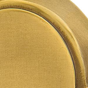 EMTEK Round Solid Brass Pocket Door Tubular Passage Set (Several Finish Options)