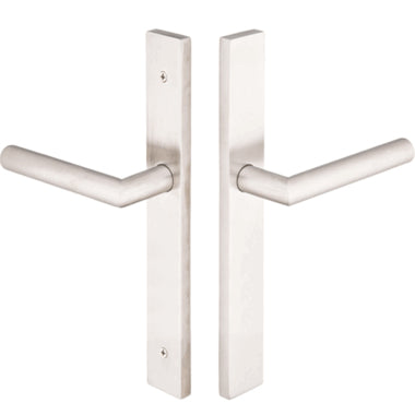 Stainless Steel Euro Style Dummy Pair Multi Point Lock Trim (Brushed Stainless Steel Finish)