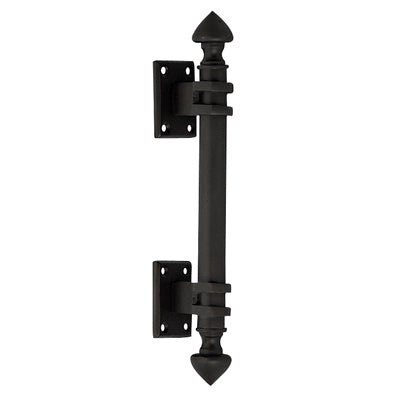 8 Inch Solid Brass Colonial Style Pull (Oil Rubbed Bronze Finish)