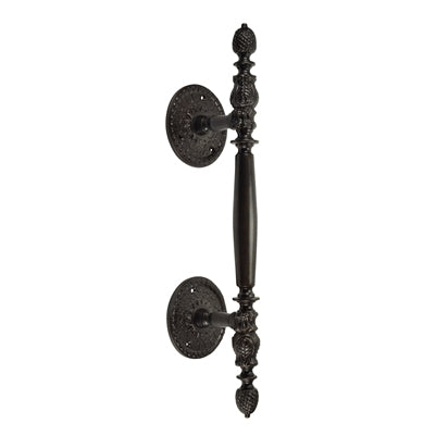 13 Inch Large Solid Brass Heavy Duty Door Pull (Oil Rubbed Bronze Finish) COPPER MOUNTAIN HARDWARE