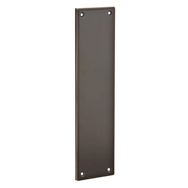 EMTEK Emtek 86436 3 Inch x 12 Inch Modern Push Plate Oil Rubbed Bronze Door