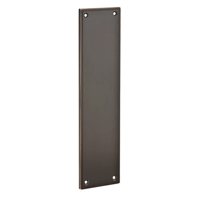 Emtek 86436 3 Inch x 12 Inch Modern Push Plate Oil Rubbed Bronze Door