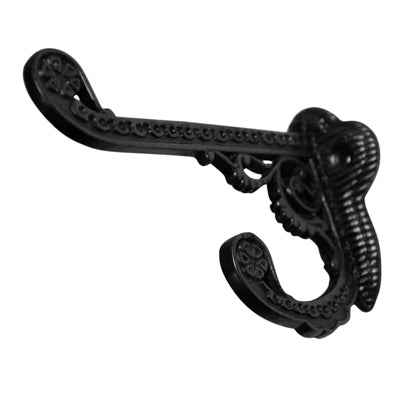 Solid Cast Brass Victorian Eastlake Style Hook Oil Rubbed Bronze Finish)