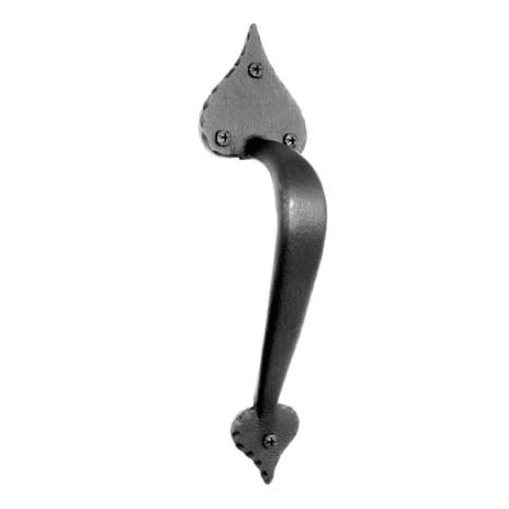 ACORN MANUFACTURING 10 1/2 Heart Shape Door Pull (Forged Iron)