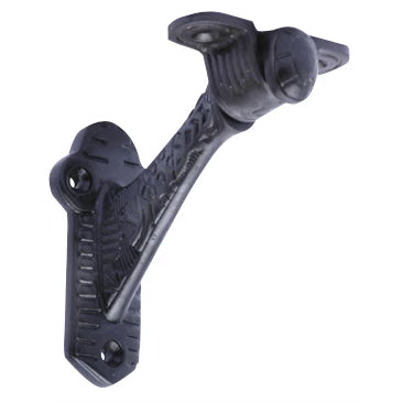 3 1/2 Inch Solid Brass Lost Cast Wax Windsor Stair Rail Bracket (Oil Rubbed Bronze Finish)