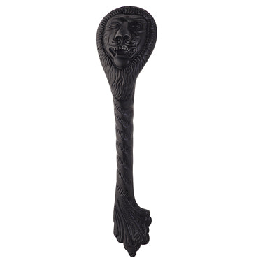 COPPER MOUNTAIN HARDWARE 10 Inch Solid Brass Ornate Lion's Head Door Pull (Oil Rubbed Bronze Finish)