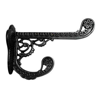 Solid Cast Brass Victorian Eastlake Style Hook Oil Rubbed Bronze Finish) COPPER MOUNTAIN HARDWARE