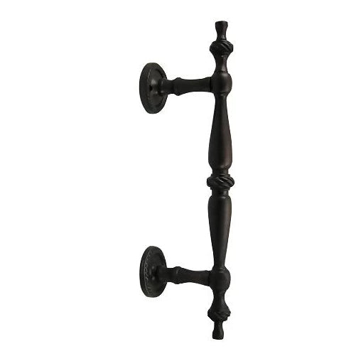 COPPER MOUNTAIN HARDWARE 9 1/2 Inch Solid Brass Georgian Style Handle (Oil Rubbed Bronze Finish)