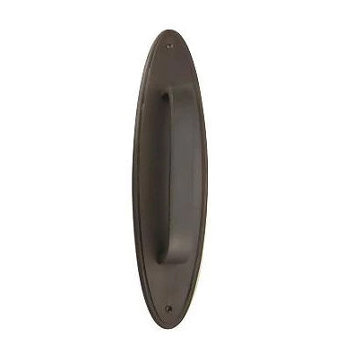 11 Inch Traditional Oval Style Door Pull (Oil Rubbed Bronze)