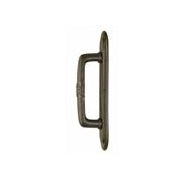 COPPER MOUNTAIN HARDWARE 10 1/2 Inch Classic Art Deco Solid Brass Pull Plate (Oil Rubbed Bronze Finish)