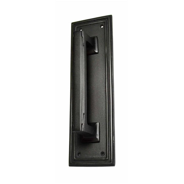 COPPER MOUNTAIN HARDWARE 10 Inch Solid Brass Classic Style Pull Plate (Oil Rubbed Bronze Finish)