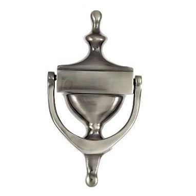 7 Inch (6 1/4 Inch c-c) Heritage Style Door Knocker (Antique Nickel) DELTANA