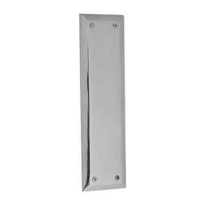 10 Inch Quaker Style Pull and Push Plate Set (Polished Chrome Finish)