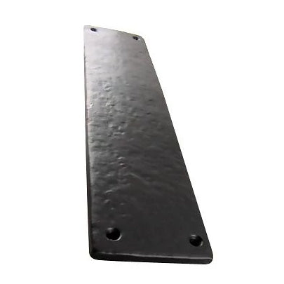 COPPER MOUNTAIN HARDWARE 12 Inch Solid Rough Iron Push Plate