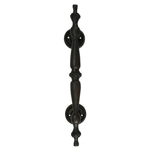 COPPER MOUNTAIN HARDWARE 9 1/2 Inch Solid Brass Georgian Style Handle (Oil Rubbed Bronze Finish)