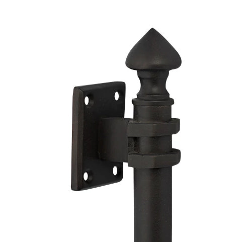 8 Inch Solid Brass Colonial Style Pull (Oil Rubbed Bronze Finish)