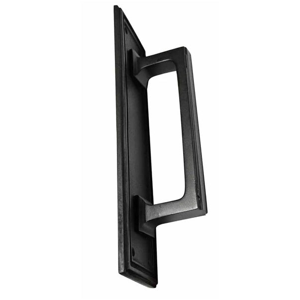 10 Inch Solid Brass Classic Style Pull Plate (Oil Rubbed Bronze Finish)