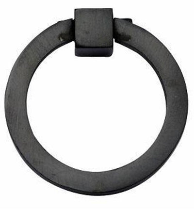 2 1/2 Inch Mission Style Solid Brass Drawer Ring Pull (Oil Rubbed Bronze)