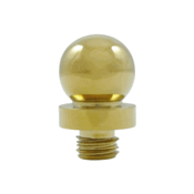 3/4 Inch Solid Brass Ball Tip Door Finial (PVD Finish) DELTANA