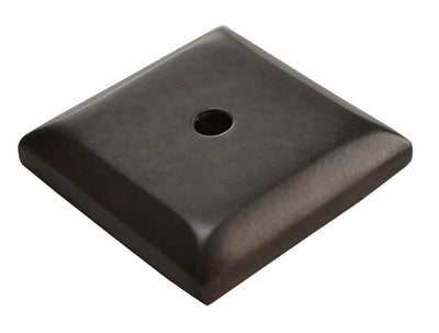 1 2/5 Inch Solid Brass Traditional Back Plate (Oil Rubbed Bronze Finish)