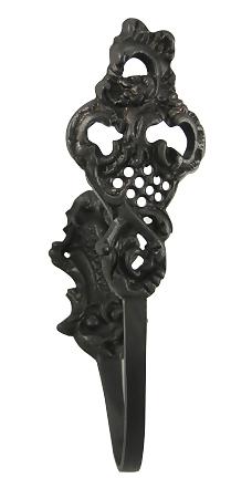 Solid Brass Curtain Tie Back Baroque Style (Oil Rubbed Bronze Finish)