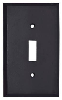 4 1/2 Inch Solid Brass Traditional Switch Plate (Oil Rubbed Bronze)