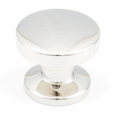 SCHAUB 1 3/8 Inch Northport Round Cabinet Knob (Polished Nickel Finish)