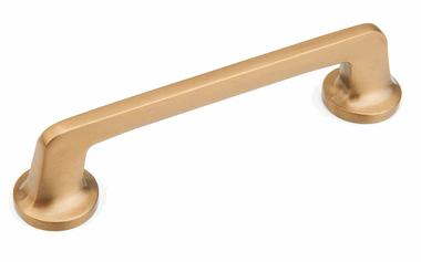 6 Inch (5 Inch c-c) Northport Pull with Rounded Base (Brushed Bronze Finish)