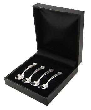 Set of 4 Sterling Silver Renaissance Style (Boxed)
