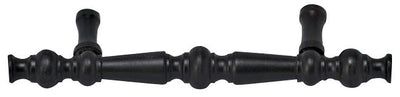5 Inch Overall (3 Inch c-c) Solid Brass Victorian Pull (Oil Rubbed Bronze Finish)