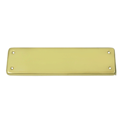 Solid Brass Extra Cover Plate (Polished Brass Finish)
