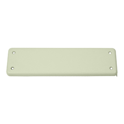 DELTANA Solid Brass Extra Cover Plate (White Finish)