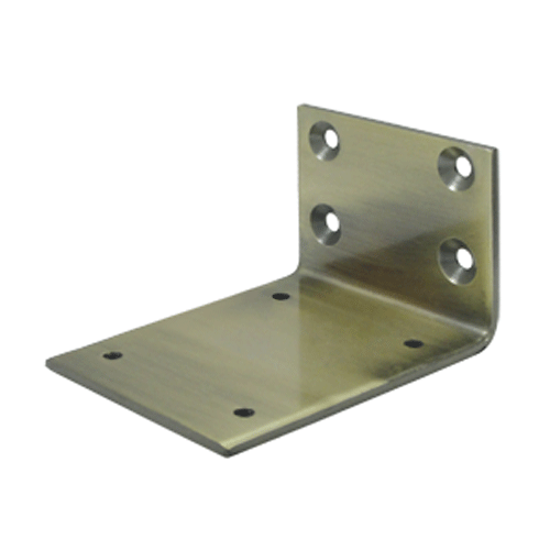 DELTANA Solid Brass Jamb Bracket (Antique Brass Finish)