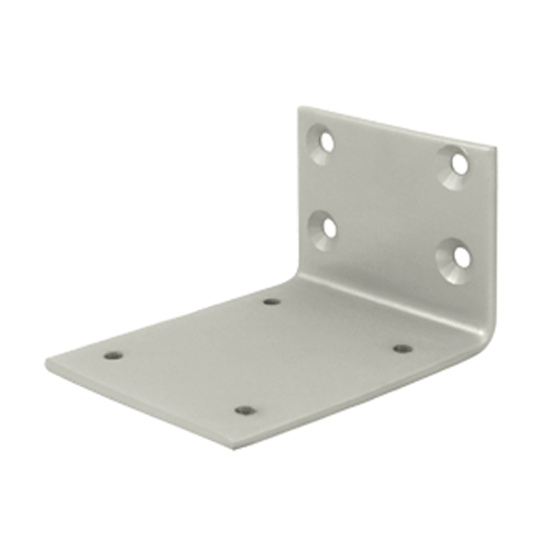 DELTANA Solid Brass Jamb Bracket (Brushed Nickel Finish)