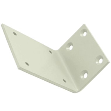 Solid Brass Jamb Bracket (White Finish) DELTANA