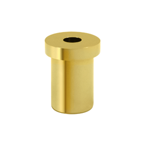 DELTANA 1 1/4 x 3/4 Inch Solid Brass Pivot Base (PVD Finish)