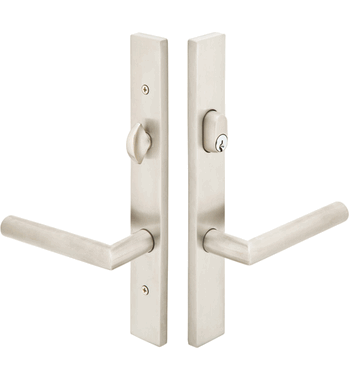 Stainless Steel Keyed Style Multi Point Lock Trim (Brushed Stainless Steel Finish)